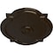 Ekena Millwork Waltz Ceiling Medallion (Fits Canopies up to 4 1/2"), Hand-Painted Bronze, 21 1/4"W x 17 3/8"H x 1"P CM21WABZS - alternate 5
